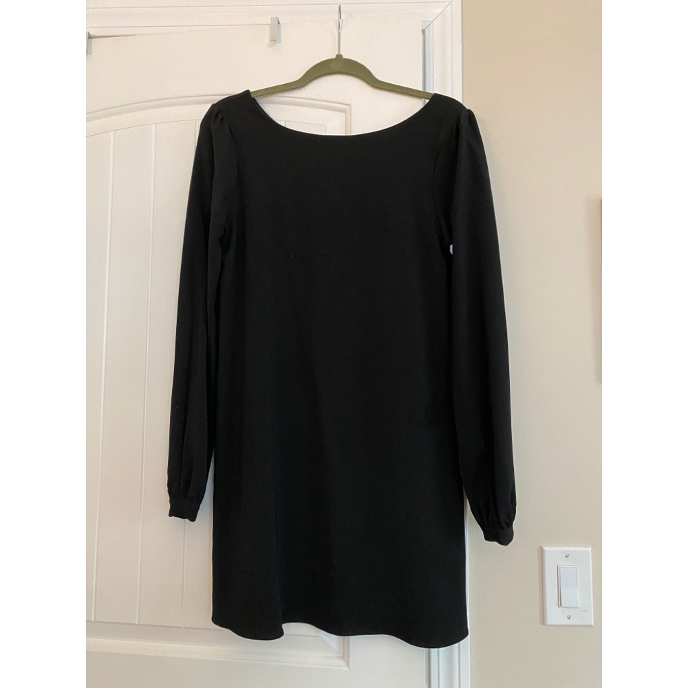 Lulus size small black shift dress